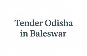📰 Latest GEM Tender Odisha in Baleswar Updates – October 2025 | Odisha & Central Government Departments