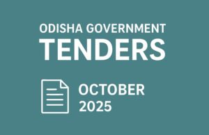 🌐 GeM Tender Odisha in Keonjhar Update – October 2025