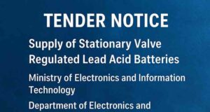 Battery Supply Tender 2025