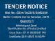 SAIL Tender Odisha 2025
