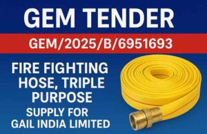 GeM Fire Fighting Equipment Tender 2025