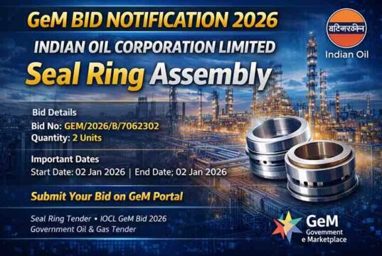 Government Industrial Tender 2026