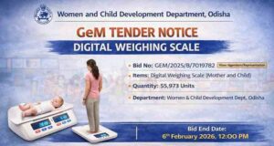 Anganwadi Equipment GeM Tender