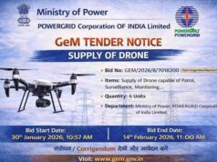 Industrial Drone Tender India 2026