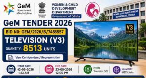 Odisha GeM Tender 2026 Television V3